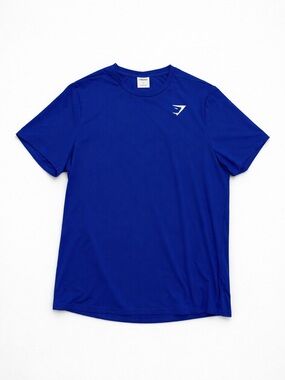 GYMSHARK Performance Tee Shirt - Cobalt Blue